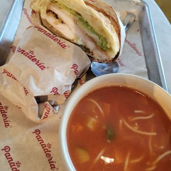 La Panadería - Chicken sandwich with fideo - Bakeries Near Me - San Antonio, Texas La Panadería - Chicken sandwich with fideo - Bakeries Near Me - San Antonio, Texas