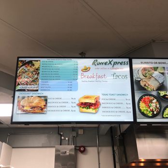 Rowe Xpress - Menu - Convenience Stores Near Me - Pflugerville, Texas
