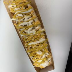 Totally Tubular - The foot-long hotdog I ordered.
