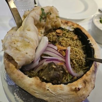 Mantra India - Braised Goat Dum Biriyani - Indian Near Me - Mountain View, California Mantra India - Braised Goat Dum Biriyani - Indian Near Me - Mountain View, California