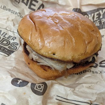 Dickey's Barbecue Pit - Pulled Pork Sandwich, $7.99 prior to tax ($8.81 after tax) - American Near Me - Duarte, California Dickey's Barbecue Pit - Pulled Pork Sandwich, $7.99 prior to tax ($8.81 after tax) - American Near Me - Duarte, California