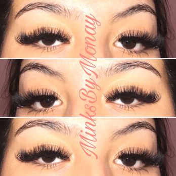 Minksbymonay - Volume Lashes - Eyelash Service Near Me