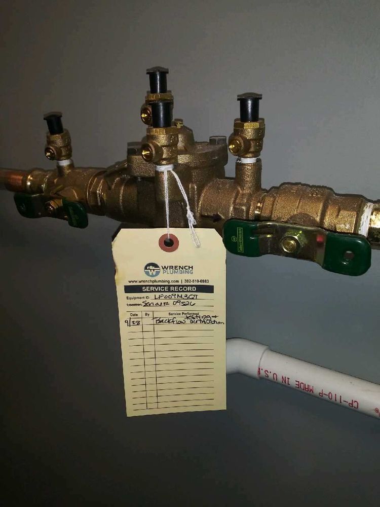 Slide of Wrench Plumbing