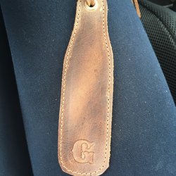 Hideaway Leather Shop - Leather Stamping on the spot!