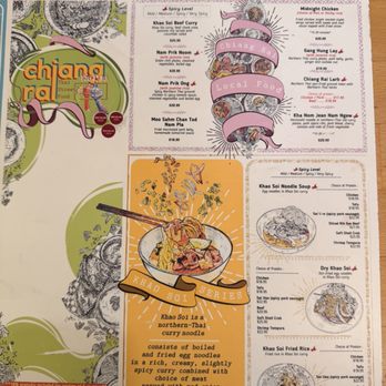 Chiang Rai - Menu Sept 2026 - Thai Near Me - Long Beach, California