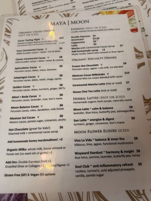 Menu photo 2 Maya Moon Collective San Diego, CA Menu photo 2 Maya Moon Collective San Diego, CA