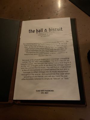 Menu photo 4 The Ball & Biscuit Indianapolis, IN Menu photo 4 The Ball & Biscuit Indianapolis, IN