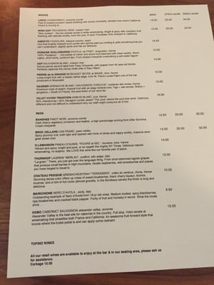 TOFINO WINES by null