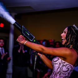 A Moment In Time Studios - Sweet 16 photography CO2 cannon