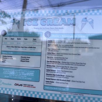 Parachute - Ice cream menu - Hot Dogs Near Me - Louisville, Kentucky