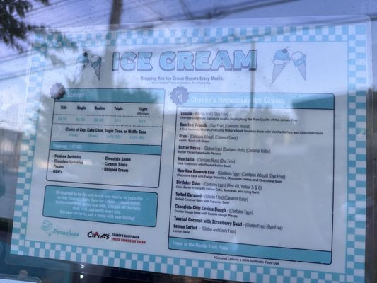 Menu photo 1 Parachute Louisville, KY