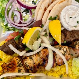 Souvlaki Combo