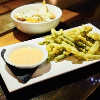 Pizza J - Tempura green beans and garlic fries - Pizza Near Me - Providence, Rhode Island Pizza J - Tempura green beans and garlic fries - Pizza Near Me - Providence, Rhode Island