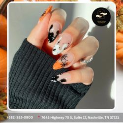 Social Grace Nail & Bar - Your Halloween look isn't complete without a spooky nails  Book your appointment before it's too late!
