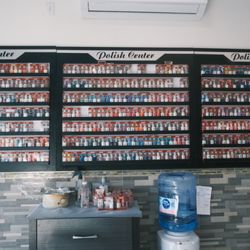 Various nail color options for your manicure or pedicure.