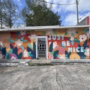 Just Be Nice Mural - Public Art Near Me - Gainesville, Florida Just Be Nice Mural - Public Art Near Me - Gainesville, Florida