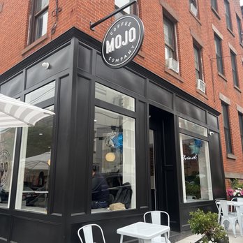 Mojo Coffee Company - Outside area of Mojo on Bloomfield - Coffee & Tea Near Me - Hoboken, New Jersey Mojo Coffee Company - Outside area of Mojo on Bloomfield - Coffee & Tea Near Me - Hoboken, New Jersey