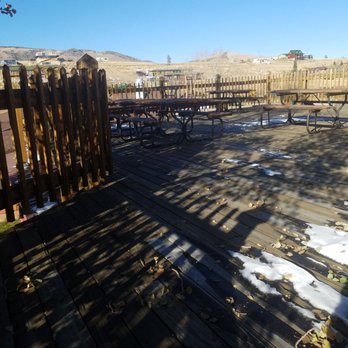 Bear Bottom Bar and Grill - Deck on roof - American Near Me - Centennial, Wyoming