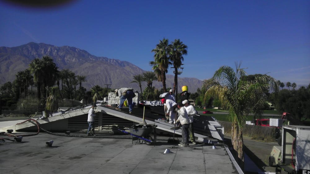 Slide of Foam Bond-A Quality Roofing