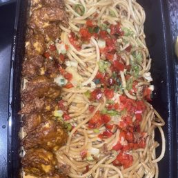 Garlic Noodles  Umm...pretty good but needs more sauce. The concept was nice tho
