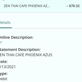 Zen Thai - Charge - Thai Near Me - Phoenix, Arizona Zen Thai - Charge - Thai Near Me - Phoenix, Arizona