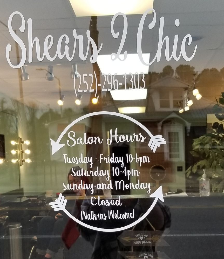 SHEARS 2 CHIC Updated August 2024 45 NC33 W, Chocowinity, North