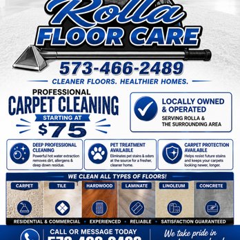 Rolla Floor Care - Carpet Cleaning Near Me Rolla Floor Care - Carpet Cleaning Near Me