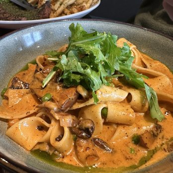 BurnDown - Wild mushroom pappardelle - Bars Near Me - Denver, Colorado