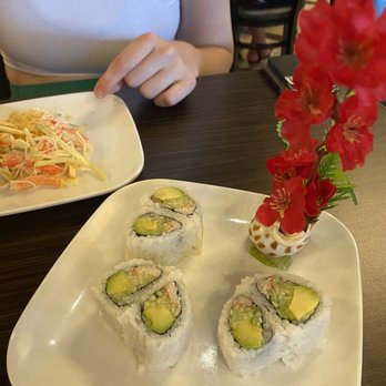 Sushi Bomb - Poorly arranged heart-shaped California Roll and tacky decor. - Japanese Near Me - Pittsburgh, Pennsylvania Sushi Bomb - Poorly arranged heart-shaped California Roll and tacky decor. - Japanese Near Me - Pittsburgh, Pennsylvania