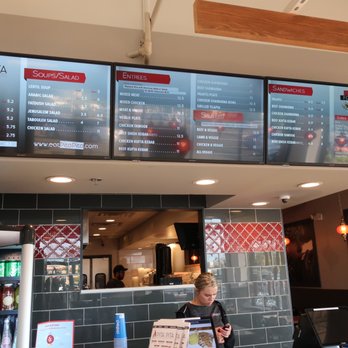 Pita Pita Mediterranean Grill - Menu board, circa Aug 2019. - Mediterranean Near Me - Rolling Meadows, Illinois