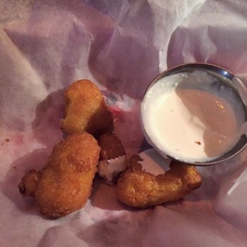 The Top - Corn Nuggets with Garlic & Ranch Sauce - so good I almost forgot to take a picture!! - New American Near Me - Gainesville, Florida The Top - Corn Nuggets with Garlic & Ranch Sauce - so good I almost forgot to take a picture!! - New American Near Me - Gainesville, Florida