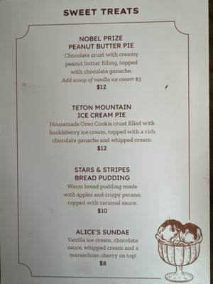 Menu photo 8 Roosevelts Jackson, WY Menu photo 8 Roosevelts Jackson, WY