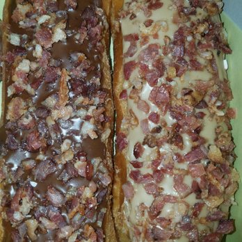 Linda's Donuts - Chocolate bacon and maple bacon donuts! - Donuts Near Me - Riverside, California Linda's Donuts - Chocolate bacon and maple bacon donuts! - Donuts Near Me - Riverside, California