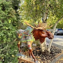 Bennington Battle Monument - Cute Moose near the gift shop