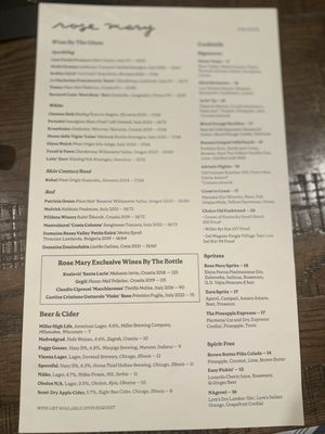 Menu photo 5 Rose Mary Chicago, IL Menu photo 5 Rose Mary Chicago, IL