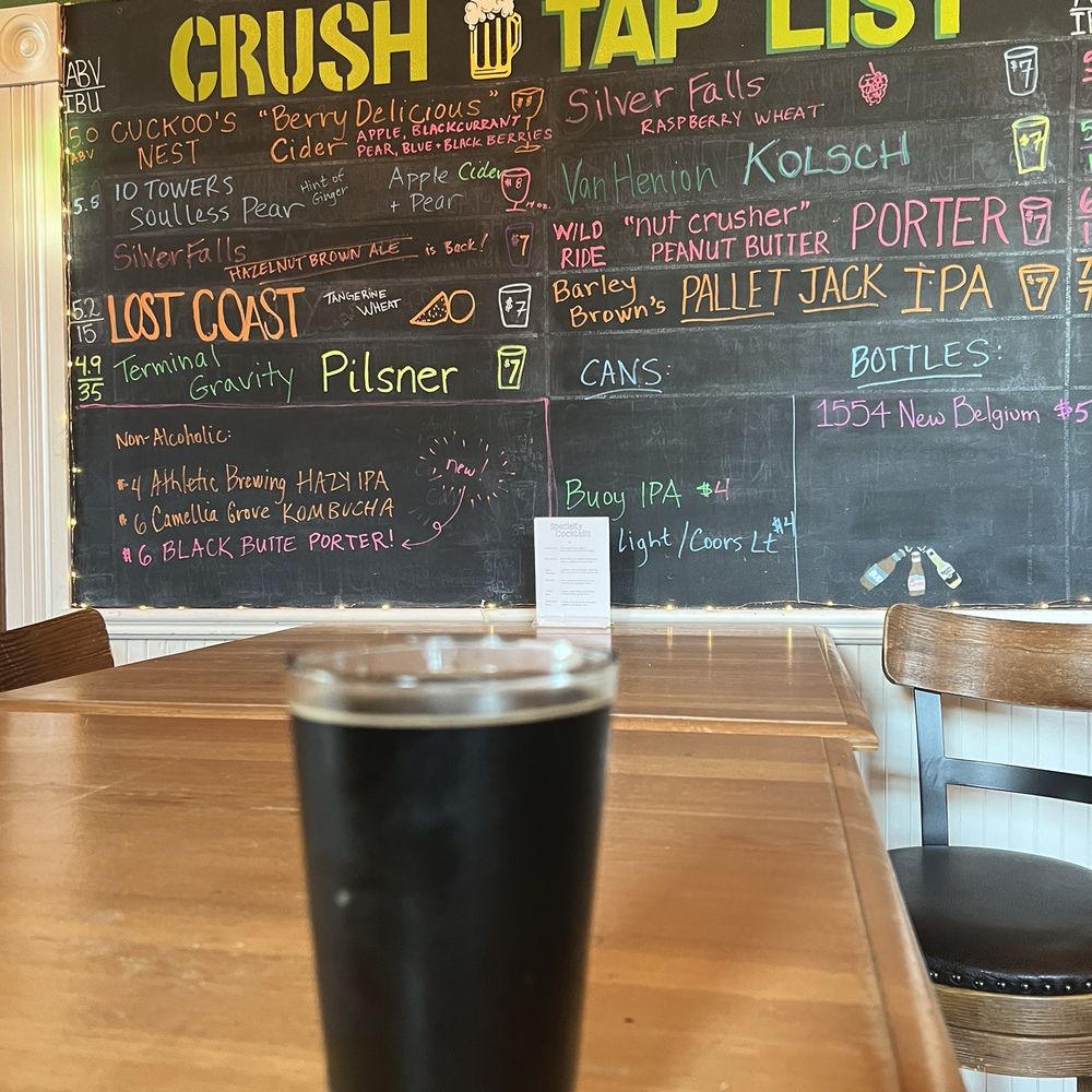 Lots of local craft brews Lots of local craft brews