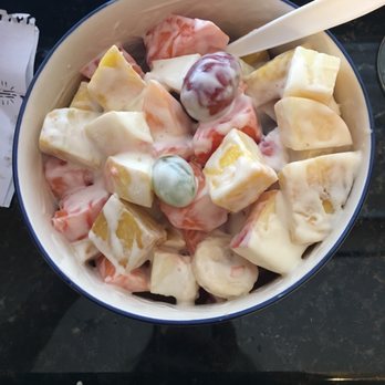 Orange Sunrise - Bionicos. Put it in a bigger bowl when I got home. - Juice Bars & Smoothies Near Me - San Jose, California