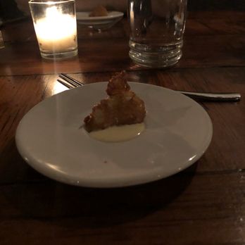 Cobble Hill Restaurant - Corn fritter. - New American Near Me - Cedar Rapids, Iowa