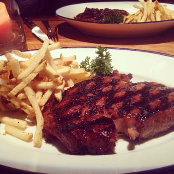 Houston's Restaurant - Hawaiian Ribeye- always a good decision! - New American Near Me - Irvine, California