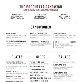 Porchetta & Co - Menu 12/2018 - Sandwiches Near Me - Toronto, Ontario Porchetta & Co - Menu 12/2018 - Sandwiches Near Me - Toronto, Ontario