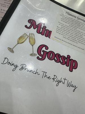Menu photo 1 Mimosa Gossip San Antonio, TX Menu photo 1 Mimosa Gossip San Antonio, TX