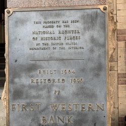 First Deadwood Souvenir - Built in 1904, restored in 1990 by First Western Bank