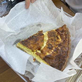 Maison Parisienne - Tomato & Goat Cheese Quiche Slice - Cafes Near Me - Chicago, Illinois Maison Parisienne - Tomato & Goat Cheese Quiche Slice - Cafes Near Me - Chicago, Illinois