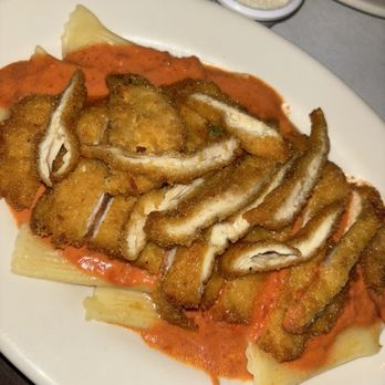 Cafe Michelina - Stuffed chicken parm in vodka sauce with chicken cutlet - Italian Near Me - Hoboken, New Jersey Cafe Michelina - Stuffed chicken parm in vodka sauce with chicken cutlet - Italian Near Me - Hoboken, New Jersey