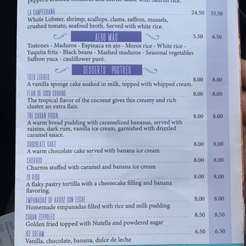 The Cuban - Menu. - Cuban Near Me - Bayside, New York The Cuban - Menu. - Cuban Near Me - Bayside, New York