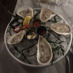 Duxbury Bay, MA oysters. Duxbury Bay, MA oysters.