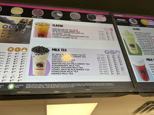 Menu photo 1 Kung Fu Tea Cleveland, OH