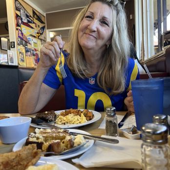 The Serving Spoon - My #1 Girl! Enjoying a soul food breakfast. - Breakfast & Brunch Near Me - Inglewood, California The Serving Spoon - My #1 Girl! Enjoying a soul food breakfast. - Breakfast & Brunch Near Me - Inglewood, California
