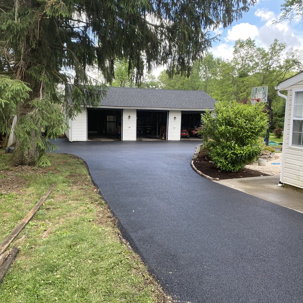 All American Paving and Sealcoating - a driveway and garage - Masonry/Concrete Near Me - Exton, Pennsylvania All American Paving and Sealcoating - a driveway and garage - Masonry/Concrete Near Me - Exton, Pennsylvania