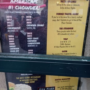 Pike Place Chowder - Seafood Near Me - Seattle, Washington Pike Place Chowder - Seafood Near Me - Seattle, Washington